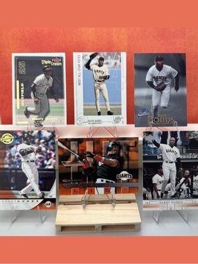 Barry Bonds Giants Vintage lot of 6